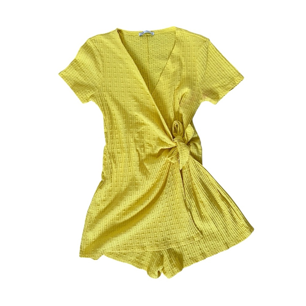 Zara Yellow Romper